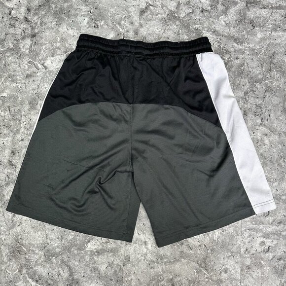 Nike Dri-Fit Starting 5 FORCE Basketball Shorts Mens Size Large Black White Grey - Picture 2 of 7